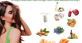 10 THỰC PHẨM GIÚP MÁI TÓC BẠN LUÔN CHẮC KHỎE VÀ ÓNG MƯỢT 