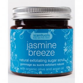 Tẩy Tế Bào Chết Cơ Thể Hương Hoa Lài - Jasmine Breeze Natural Exfoliating Sugar Scrub 125g.
