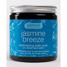 Muối Tắm Thư Giãn Thải Độc Hương Hoa Lài– Jasmine Breeze Replenishing Bath  Soak Sea Salts 250gr