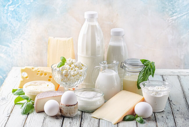 Sữa và các sản phẩm từ sữa
