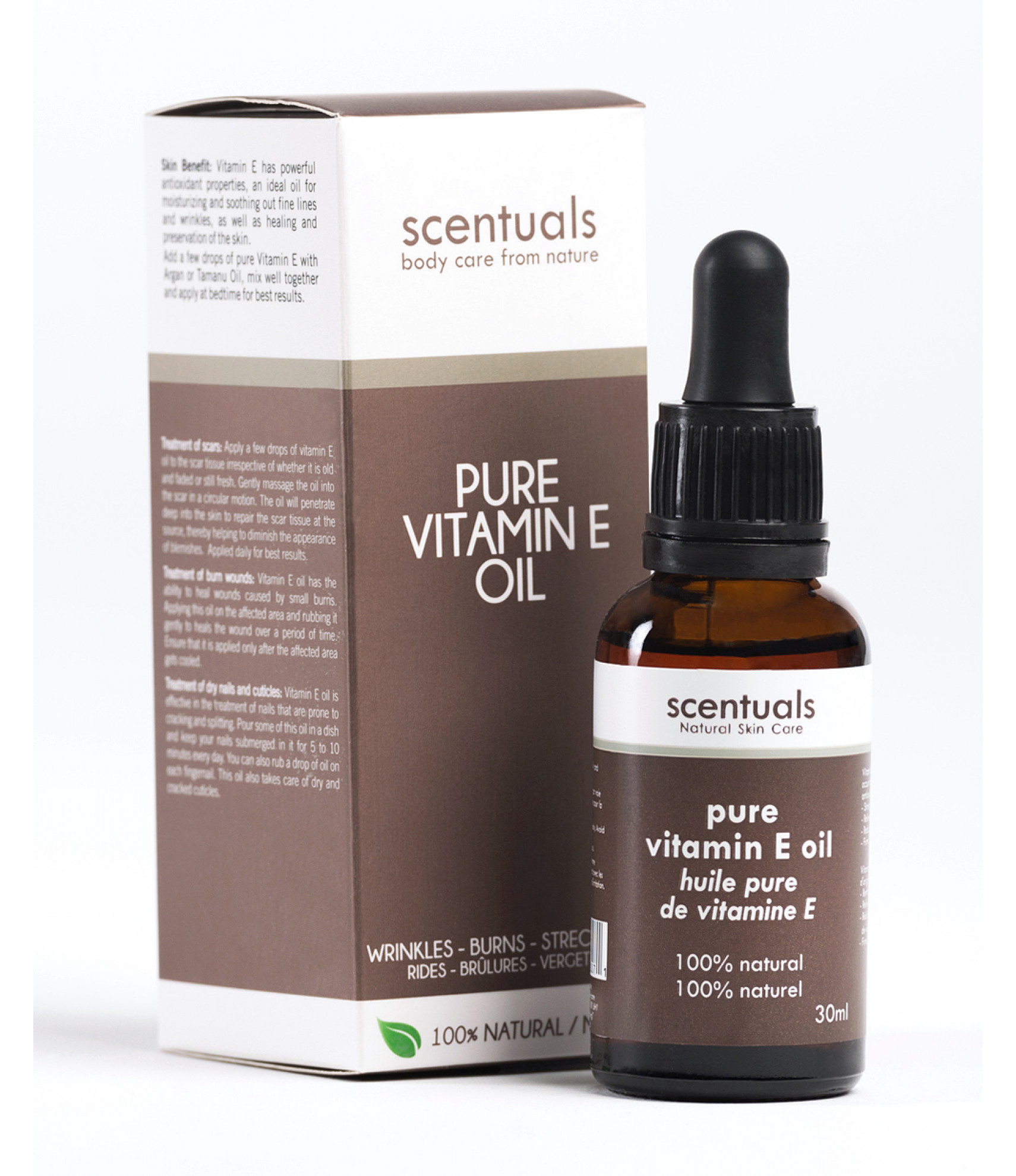 Dầu Dưỡng Da Mặt Nguyên Chất Vitamin E – Pure Vitamin E Oil 30ml
