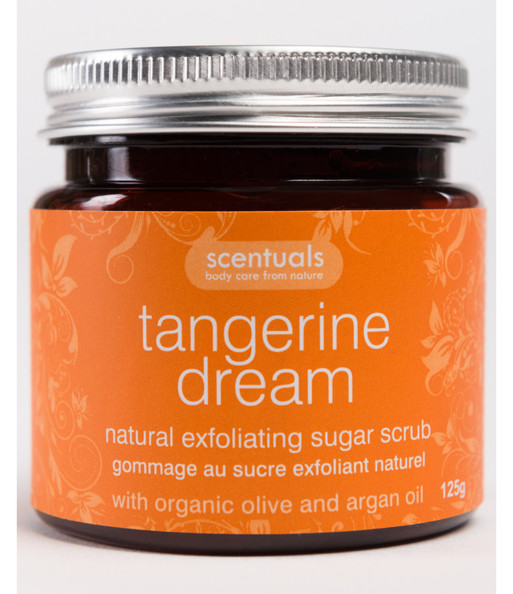 Tẩy Tế Bào Chết Cơ Thể Hương Quýt - Tangerine Dream Natural Exfoliating Sugar Scrub 125g.
